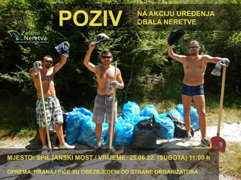 Zeleni Neretva: Akcija uređenja obala Neretve Zeleni Neretva: Akcija uređenja obala Neretve