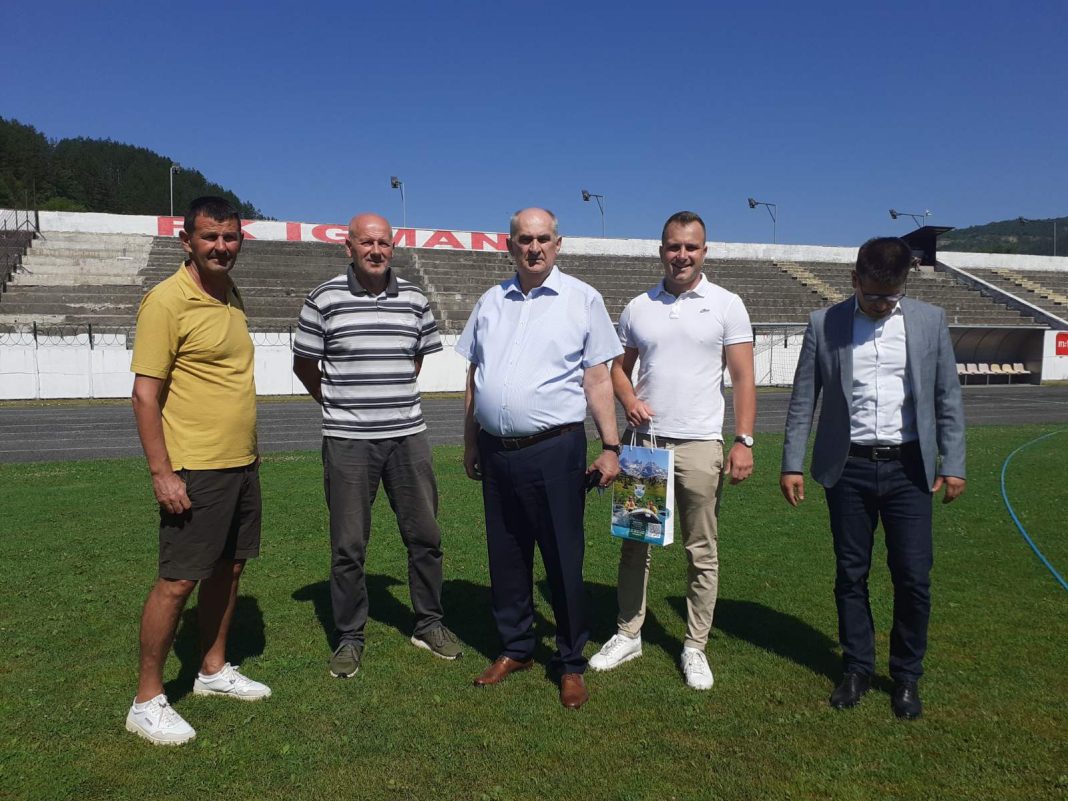 Davor Jozić posjetio svoj nekadašnji klub FK Igman