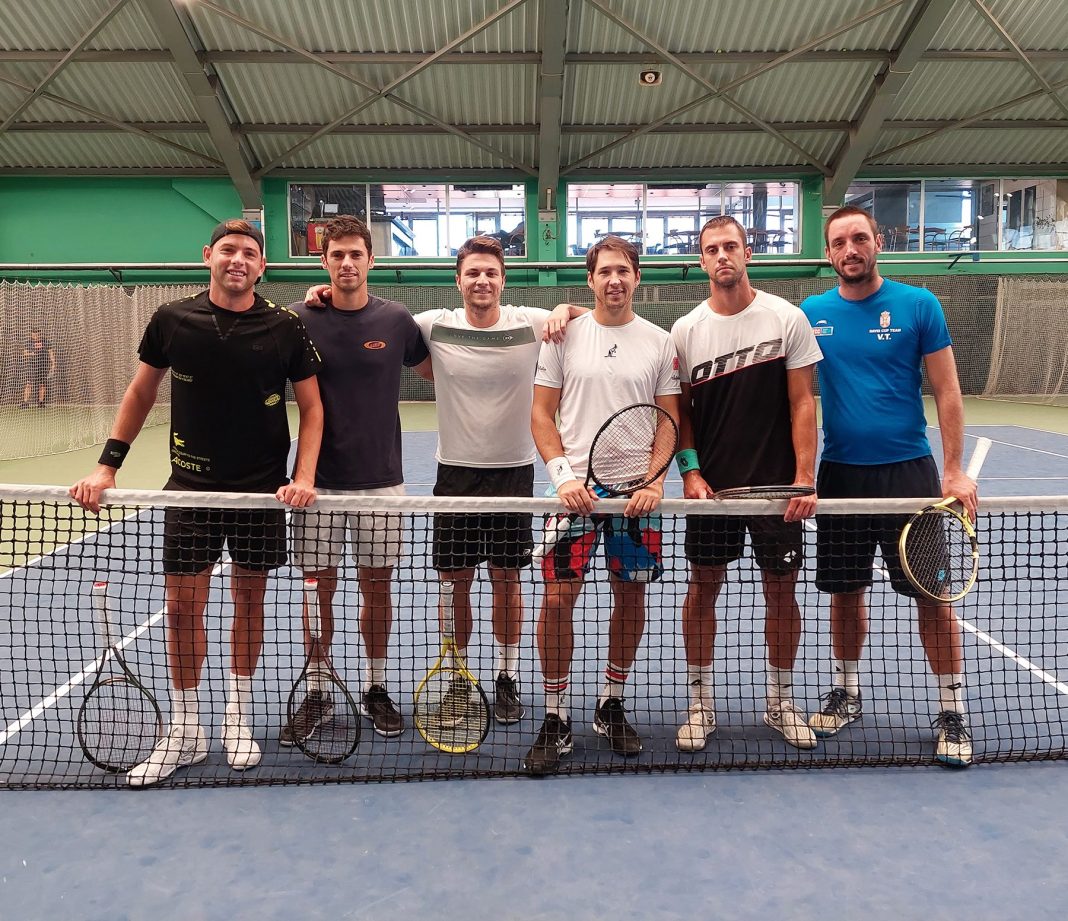 Davis Cup reprezentacija Srbije počela je pripreme u Beogradu
