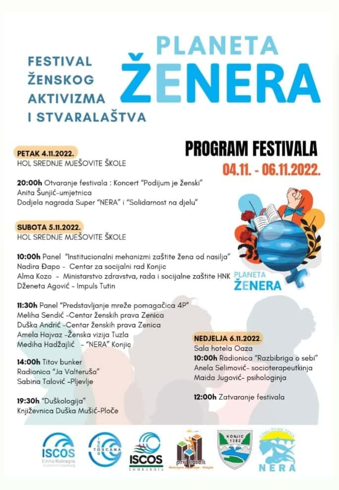 Konjic: Festival ženskog aktivizma i stvaralaštva "Planeta ŽeNERA" od 4.do 6.novembra