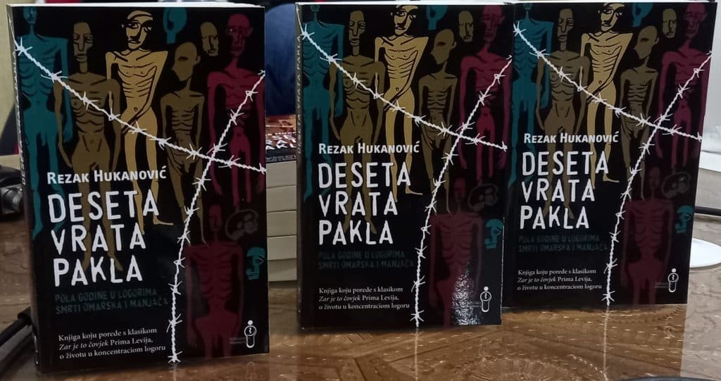 Konjic: Promovisana knjiga "Deseta vrata pakla" autora Rezaka Hukanovića