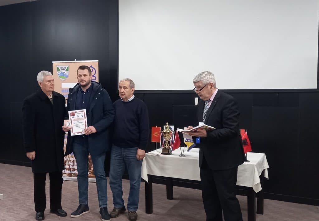rama lorenc iz albanije - pobjednik međunarodnog šahovskog turnira “konjic open 2023”