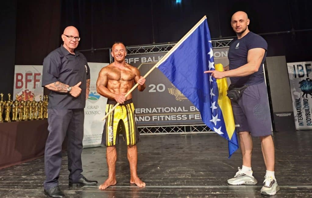 konjic: ivan marinković iz srbije je šampion balkanskog prvenstva u bodybuildingu i fitnesu
