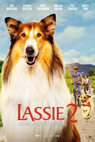 večeras u konjičkom kinu dvije filmske projekcije: u 18 sati "lassie 2", a u 20 "nedelja"