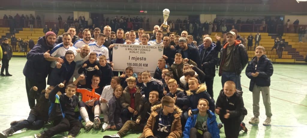 mz stari grad pobjednik turnira mz u malom fudbalu - osvojila 100.000 km