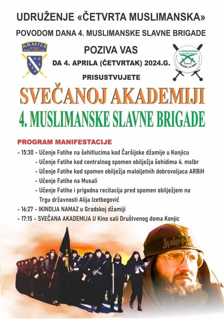 Obilaskom spomen-obilježja i šehitluka sutra će se obilježiti  30. godišnjica formiranja 4. Muslimanske slavne brigade