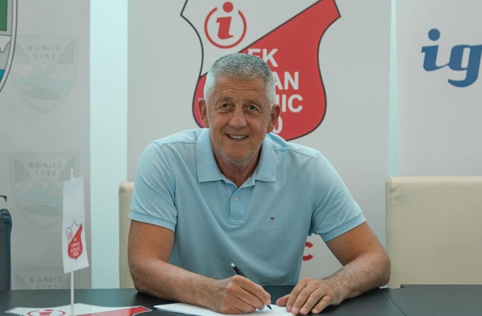 Husref Musemić je šef stručnog štaba FK Igman Konjic