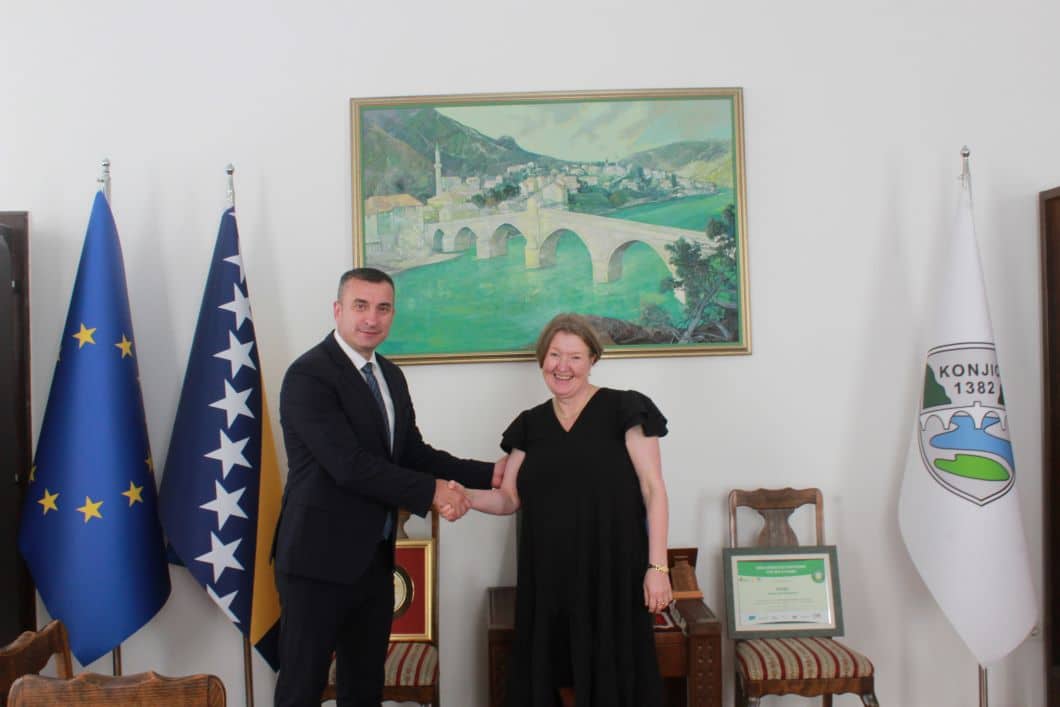 U posjeti Konjicu boravila ambasadorica Republike Češke u BiH Jana K. Lolić Šindelková sa saradnicima