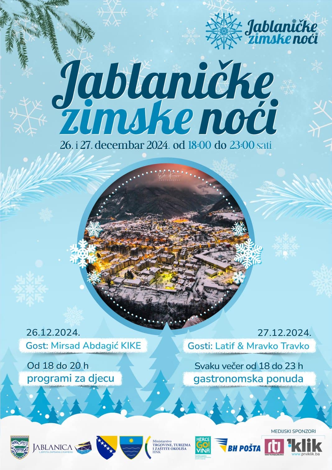 “Jablaničke zimske noći” 26. i 27. decembra