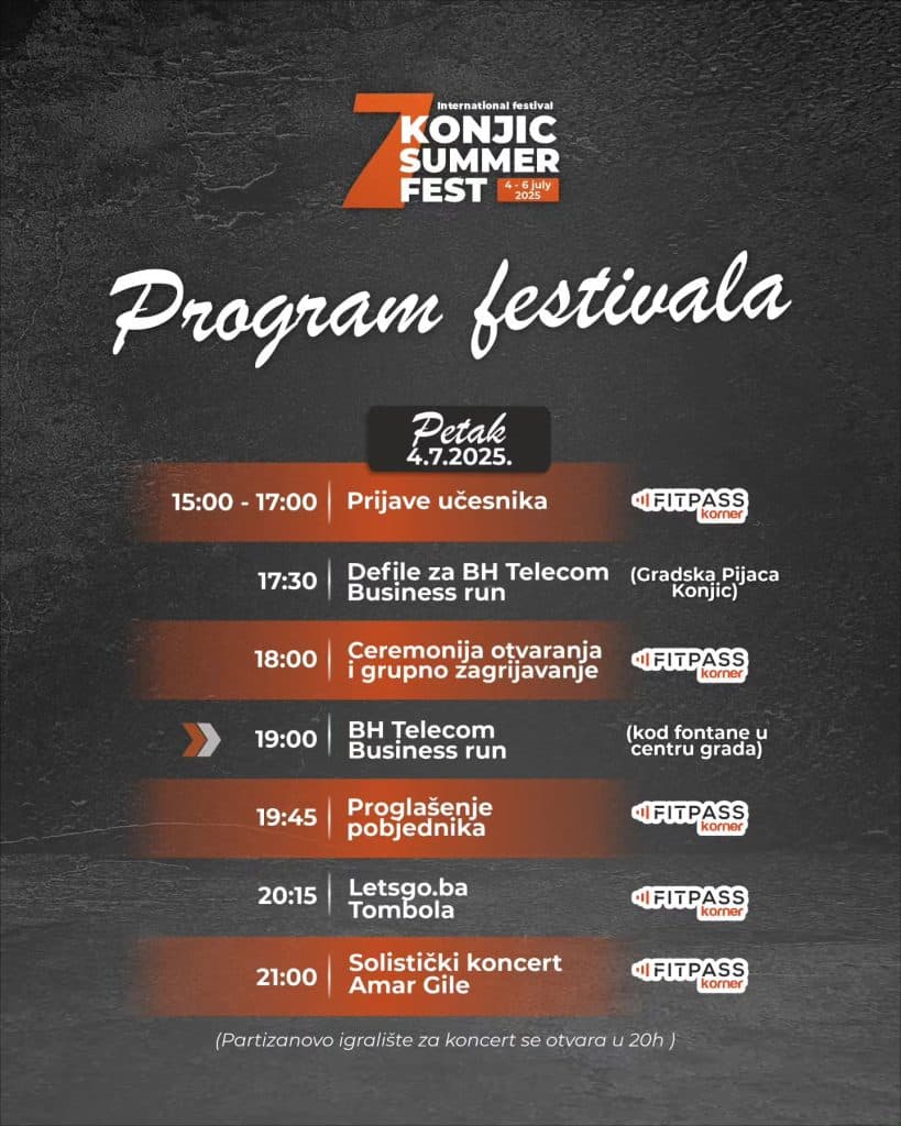 Prijave za Bingo Konjički Cener i Ibis Relay Race su ZATVORENE 2 2 program