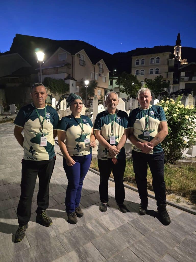 Jutros krenuo Marš mira "Put spasa" Mostar – Nevesinje 1 Konjic