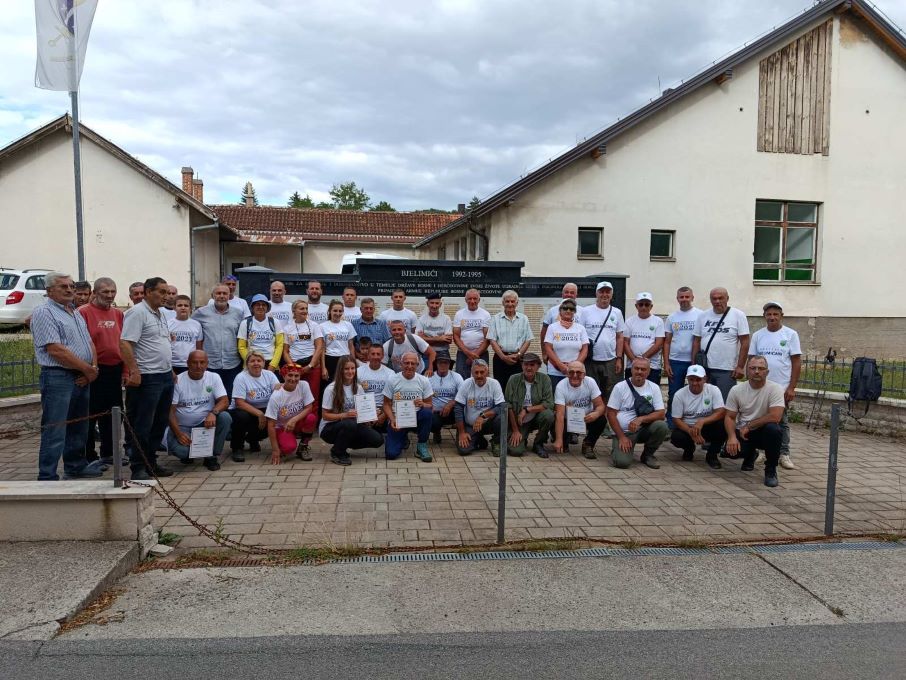 Održan 6. Pohod “Stazom branilaca Bjelimića”