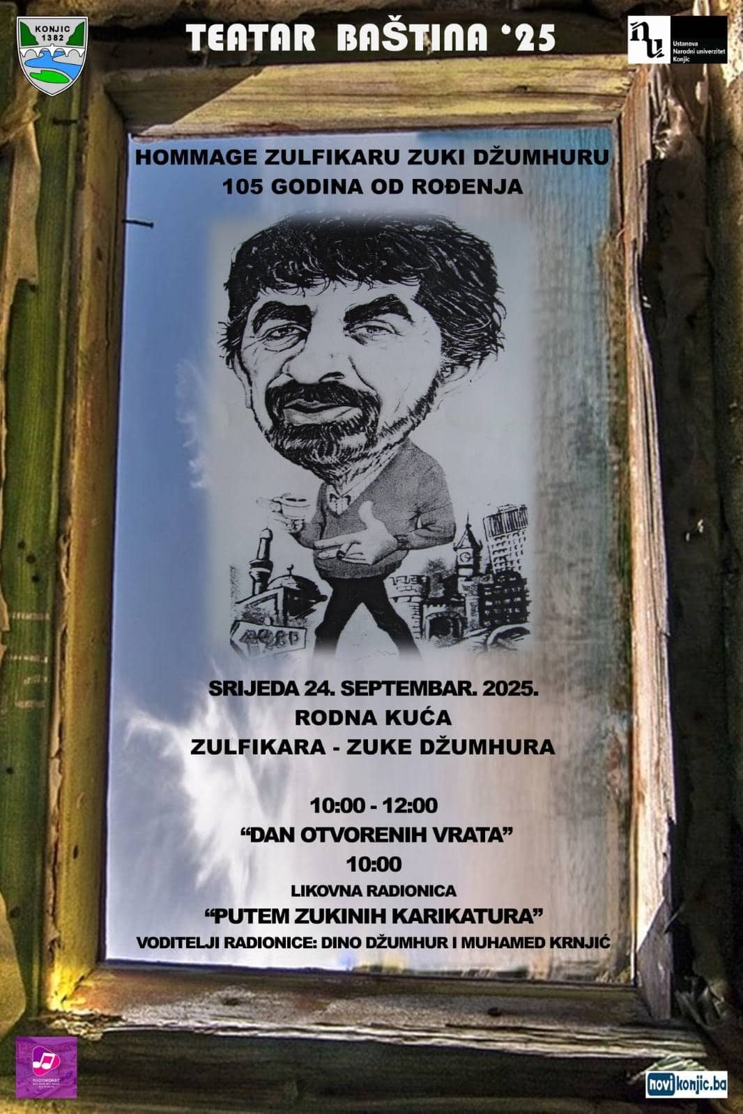 Konjic: Sutra Dan otvorenih vrata u rodnoj kući Zuke Džumhura povodom 105. godišnjice rođenja