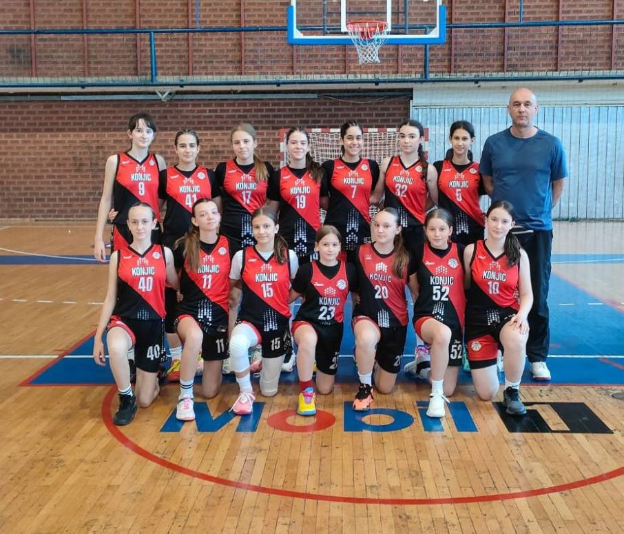 ŽKK Konjic: Selekcija U15 narednog vikenda počinje takmičenje u WABA Ligi