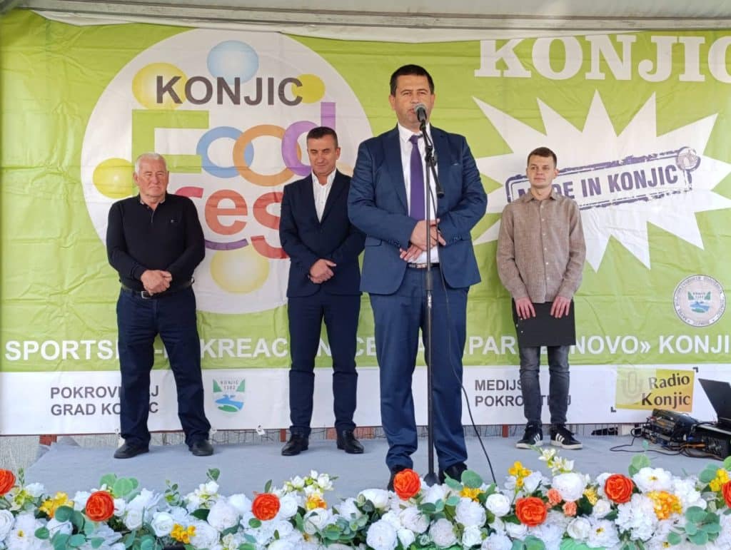 15. “Konjic Food Fest” otvorio predsjedavajući Skupštine HNK Džafer Alić 3 Suta