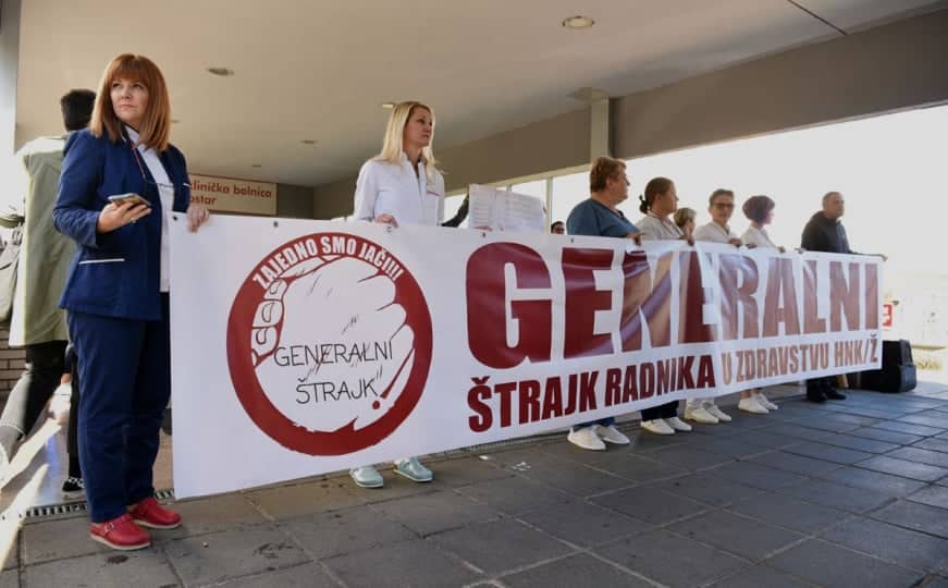 protest zdravstvenih radnika