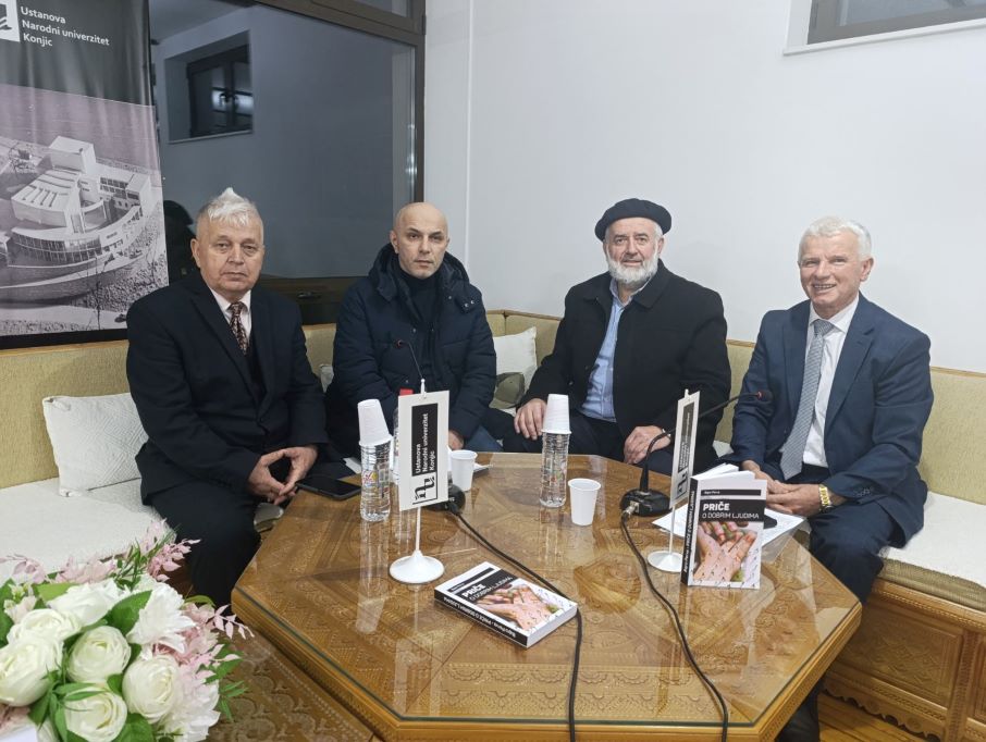 Konjic: Promovisana knjiga „Priče o dobrim ljudima“ autora Bajre Perve